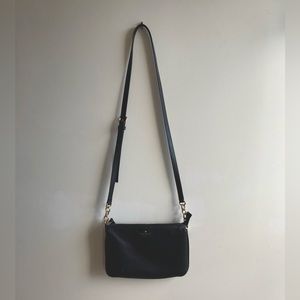 Kate Spade Black Leather Crossbody Bag